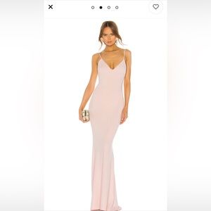 Katie May Bambi dress in blush